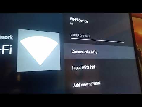 How to connect TV BOX to internet with WPS.. no wifi password needed.