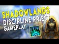 Shadowlands DISCIPLINE PRIEST Gameplay - Necrolord Covenant & Spires of Ascension Dungeon | WoW BETA