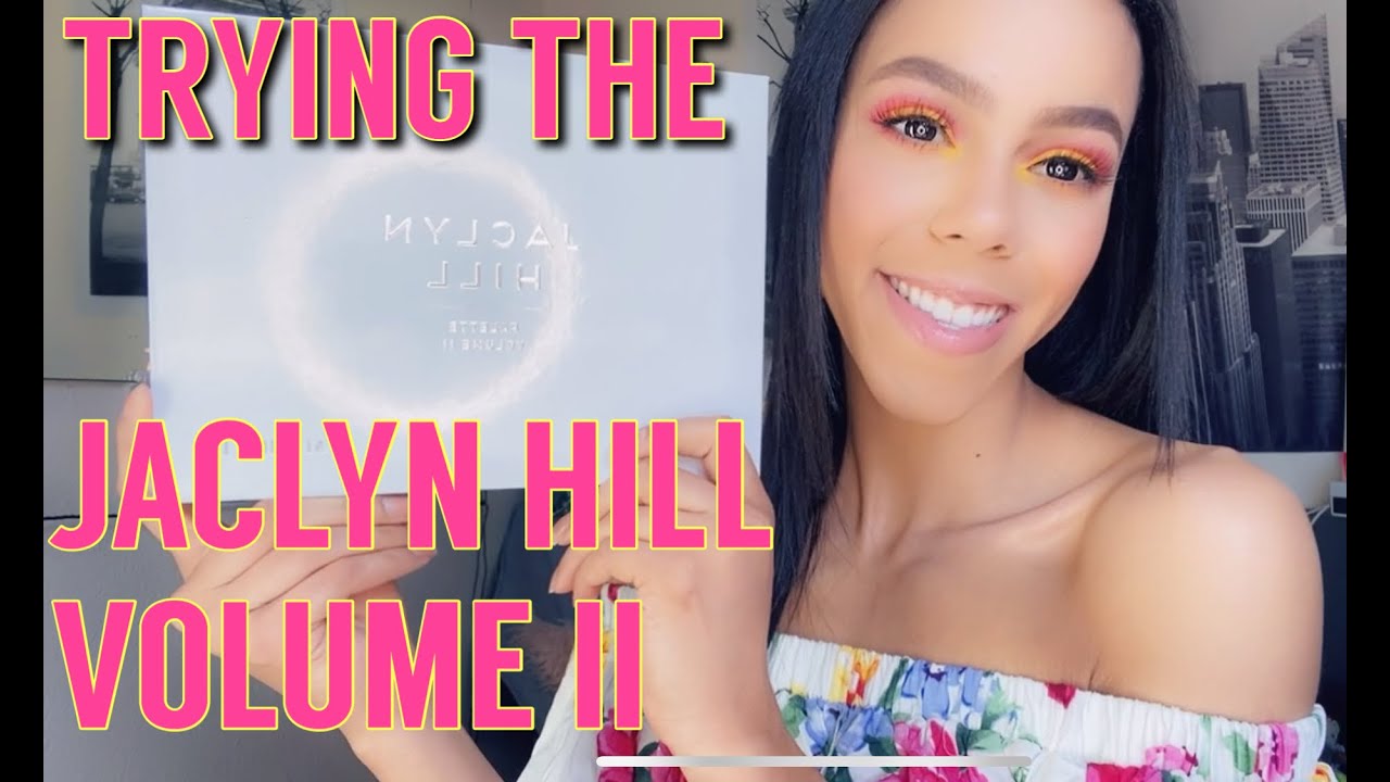 TRYING THE JACLYN HILL VOLUME 2 PALETTE // 2020 SPRING LOOK