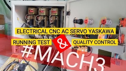 HOW TO SET UP MACH3 SOFTWARE WITH ELECTRICAL SERVO YASKAWA SGDM (+62)