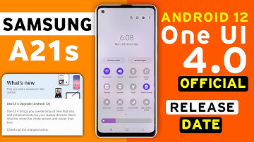 Samsung Galaxy A21s One Ui 4.0 Android 12 Update | Samsung A21s New Update Android 12 #A21s
