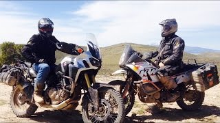 Africa Twin & KTM 990 'Greatwhite ADV' OFF ROAD         #AFRICATWIN  #KTM