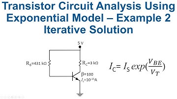 lec17c bipolar transistor circuit analysis using iterative solution - example 2