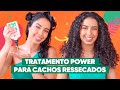 HIDRATAÇÃO PRA RECUPERAR O CABELO CACHEADO RESSECADO  | JULIANA LOUISE