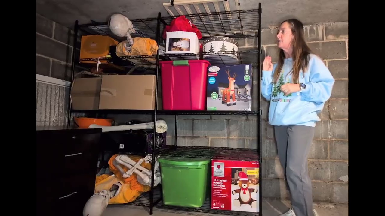 Металлические стеллажи REIBII шириной 72,8 дюйма, регулируемые проволочные полки для хранения, 5-...