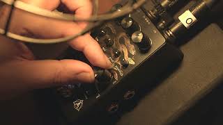 Lichtlaerm Audio Medusa Pedal - Keith and Simon play Nightmarer, Hammer of Desolation