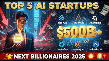 “Top 5 AI Startups Creating the Next Billionaires in 2025 🚀”