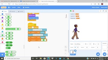 Preguntas y Respuestas en el programa de scratch