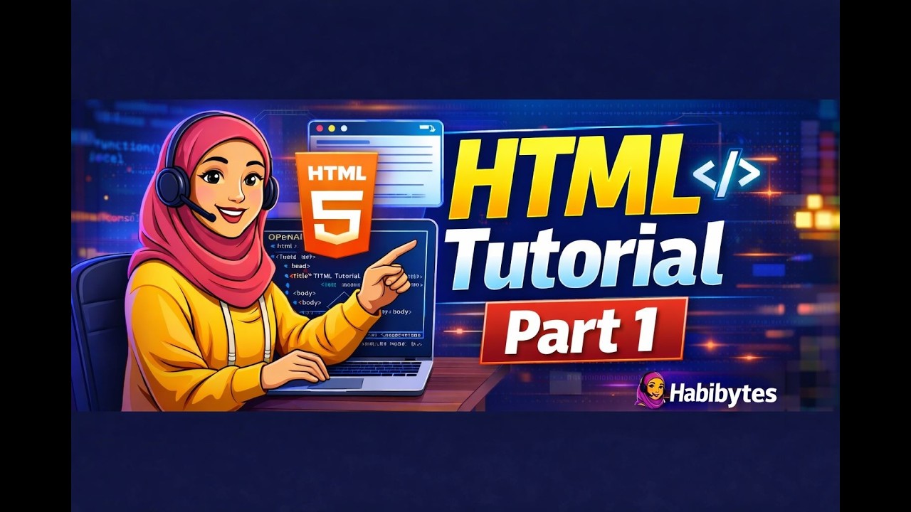 HTML Course for Beginners | Complete HTML tuturial | PART 1 - YouTube