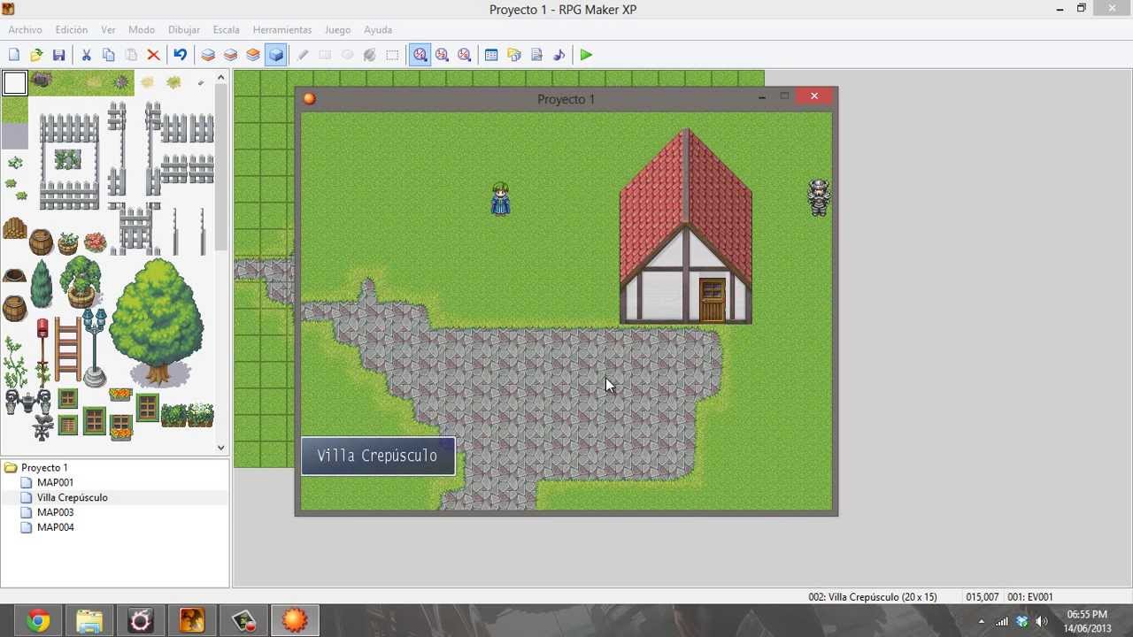 [HD] [ESP] RPG MAKER XP - TUTORIAL 22 (1/1) - YouTube