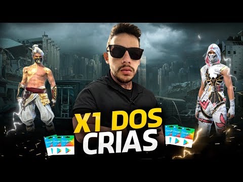 🔴 FREE FIRE 🔴 AO VIVO - X1 DOS CRIAS !!! SÓ OS BRABOS PARTICIPAM - RUMO  AOS #540K INSCRITOS 