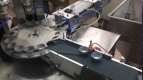 cap wadding machine with no wad reversed wad rejection system