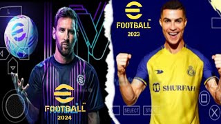 EFOOTBALL 2024 Vs EFOOTBALL 2023 PPSSPP