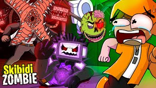 SKIBIDI TOILET ZOMBIES (HISTORIA COMPLETA 1-21)🚽 | Palmita REACCIONA a MonsterUP