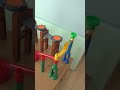 Marble Run × Jump Level②(おもちゃピタゴラ)#marblerun #asmr #shorts