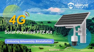 Anpivz 4G Solar Powered PTZ Kit Introduction （PTZIP4247WD-SU-4G）