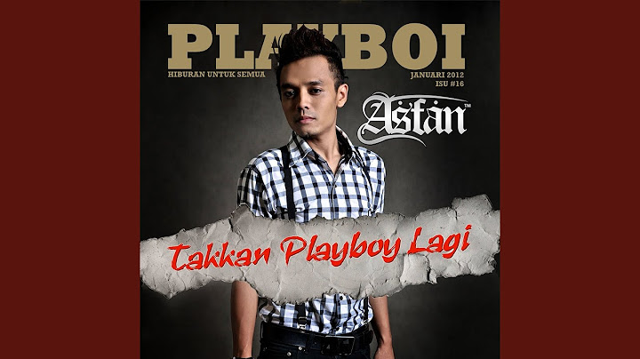 Takkan Playboy Lagi