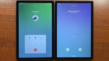 Samsung Tab A7 vs Samsung Tab A8 Call Each Other. 2 Cellular Incoming & Outgoing Calls on 2 Tablets