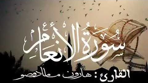 سورة الأنعام للقارئ الموريتاني : هارون مامادو صو