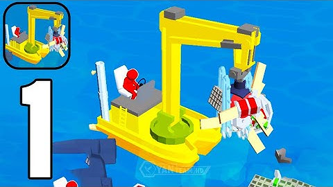 Idle Sea Cleaner - Gameplay Walkthrough Part 1 Clean up trash (Android,iOS)