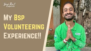 My BSP volunteering experience!