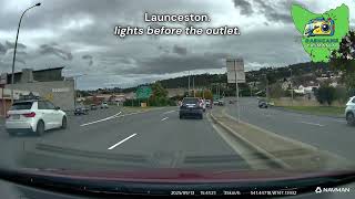 Launceston. Tasmania U-Turn Not Permitted At Traffic Lights Without Sign Saying It Is Allowed.