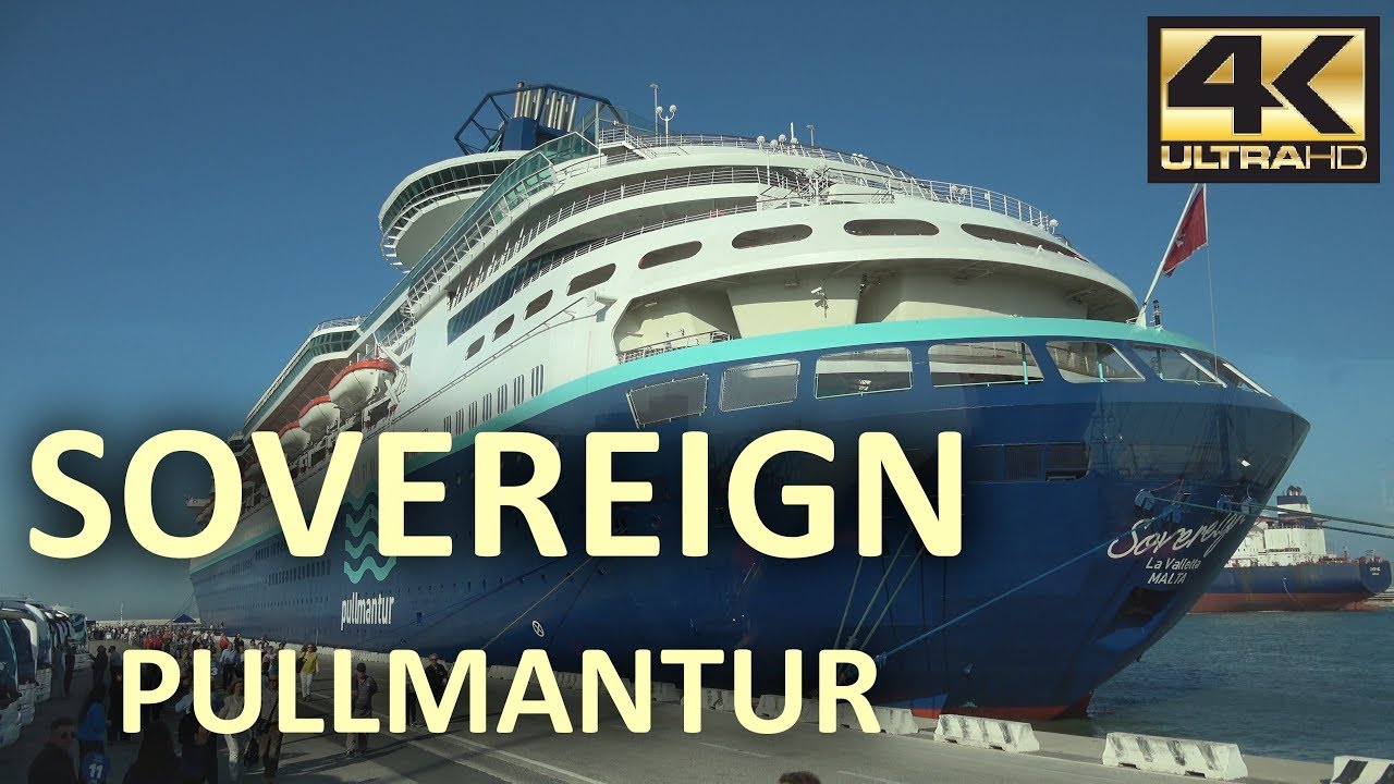 CRUCERO SOVEREIGN - PULLMANTUR [4K] - YouTube
