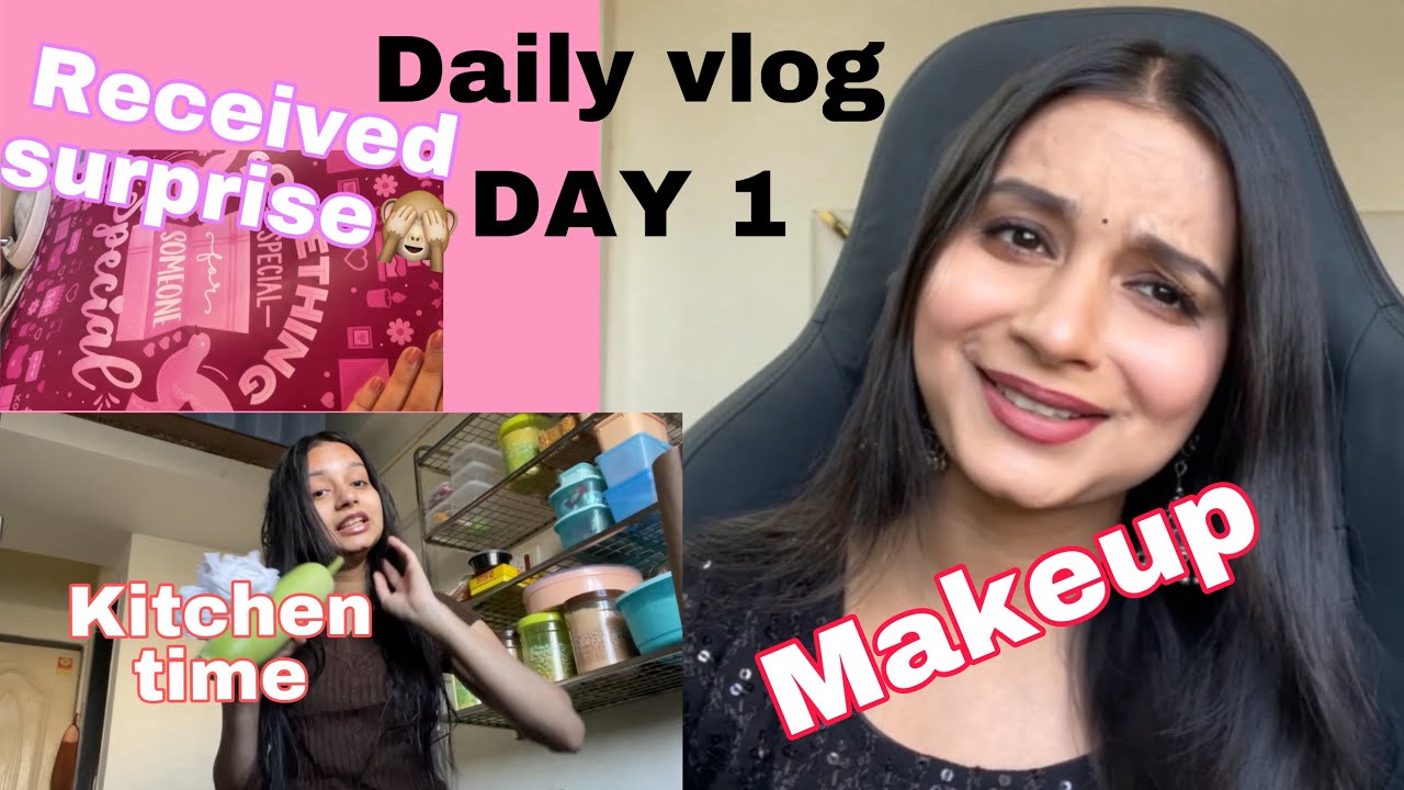 My Time - Naturkosmetik . Nageldesign . Fußpflege Day 1 of my daily vlogs || makeup+drama+kitchen time+ Received surprise