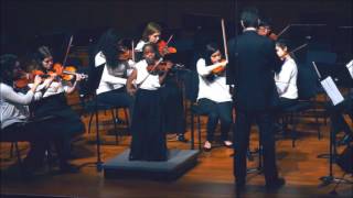 8-Year-Old Leah Flynn Performing Meditation From Thais At Mays Spring Concert 2016