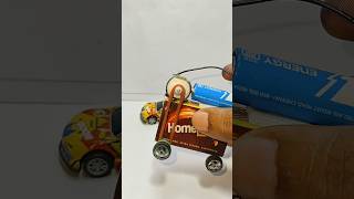 diy Matchbox dc motor car #shorts #toys #toymaking #diy #diyprojects #dcmotor #trending