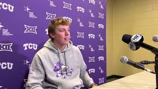 TCU 29, Baylor 28 | Griffin Kell postgame press conference