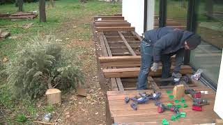 Terrasse bois IPE - Recyclage ancienne terrasse IPE