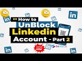 How to UnBlock Linkedin Account . Linkedin Account Restricted Verify Identity Issue 2025_part-2