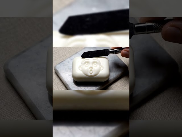 Hypnotic Soap Carving ASMR 🔪✨ #asmr #soapcutting #oddlysatisfying