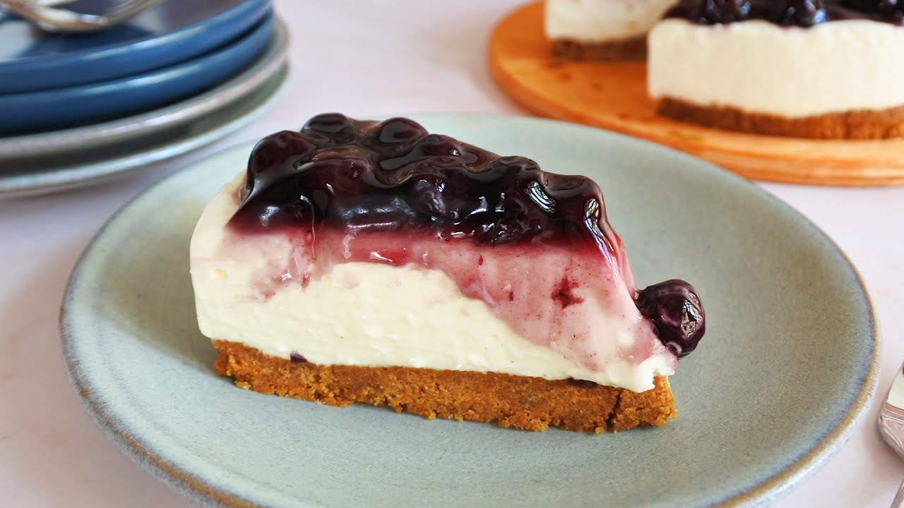 No-Bake Blueberry Cheesecake Recipe | Yummy Ph - Youtube