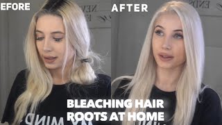 How I bleach and tone my roots at home while Quarantine|ellenepei