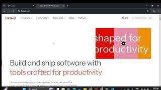 Tutorial Laravel 11 & Livewire ver 3 - installation