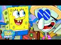 Bob Esponja | Todas as Férias de Todas 🏝️ | Bob Esponja em Português