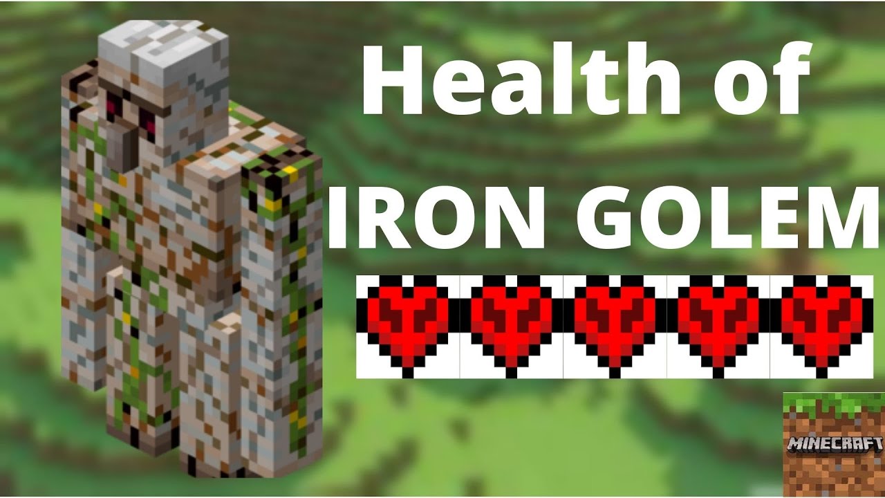 How Much Health Does Iron Golem Have