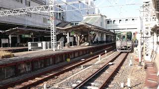 南海高野線 堺東駅 10000系(10004編成[HYDEサザン]) 試運転 発車