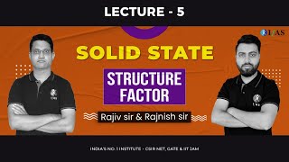 Solid State Chemistry for MH SET 2022 Exam | Structure Factor