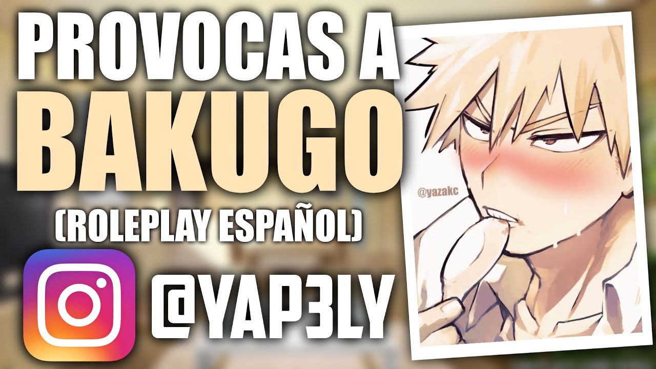 Provocas a Bakugou 🤭 | ASMR Bakugou | Roleplay