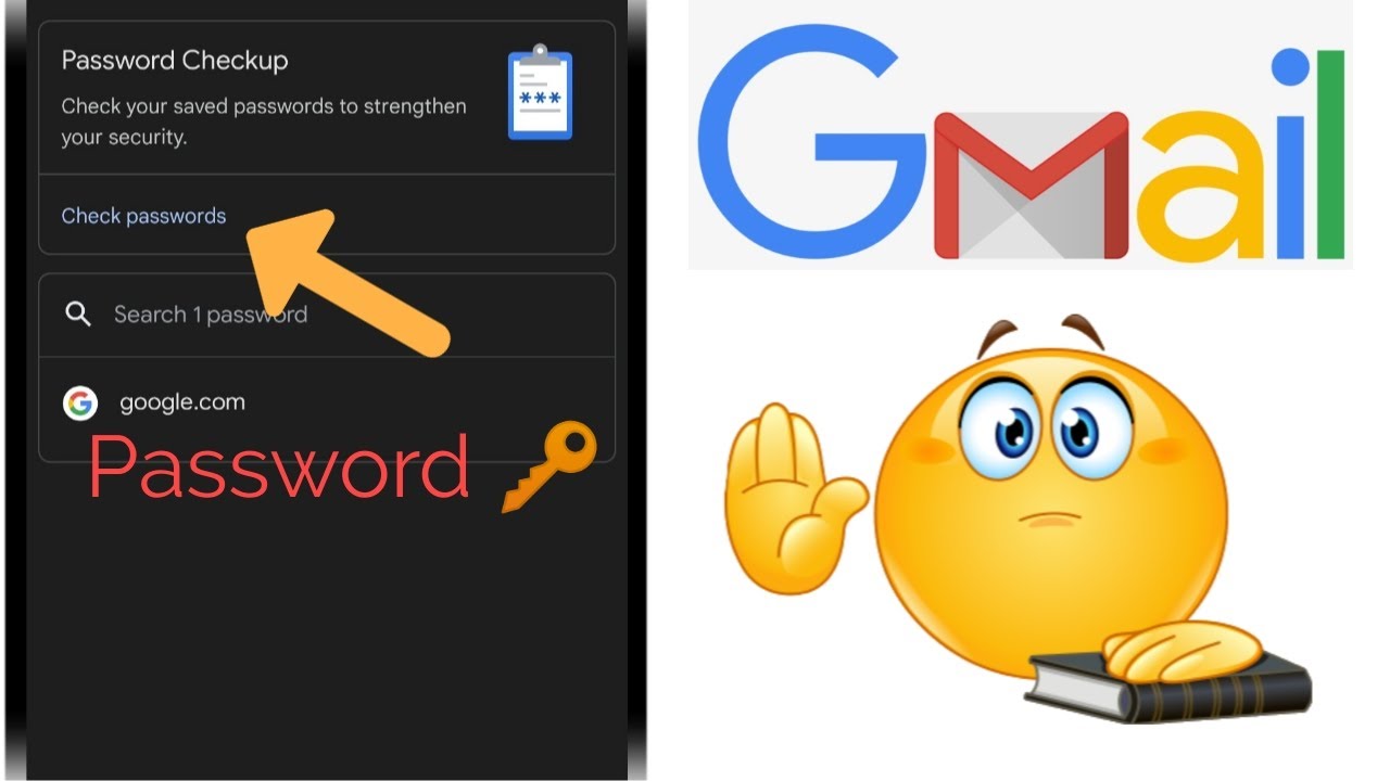 How To See Gmail Id Password From Mobile | How To See Gmail Password In  Gmail Account - Youtube