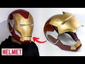 How to make iron man helmet at home