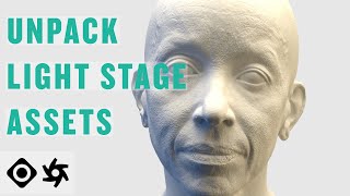 Quick Tip - With One Click UnPack LightStage Assets