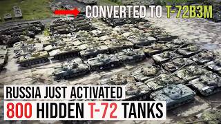 Russia Just Activated 800 Hidden Tanks – All Being Converted to T-72B3M for Total Victory in Ukraine
