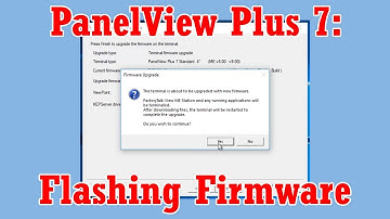 How To Flash PanelView Plus 7 Firmware