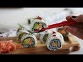 Խեցգետնով Սուշի - Spicy Crab Sushi Recipe  - Heghineh Cooking Show in Armenian