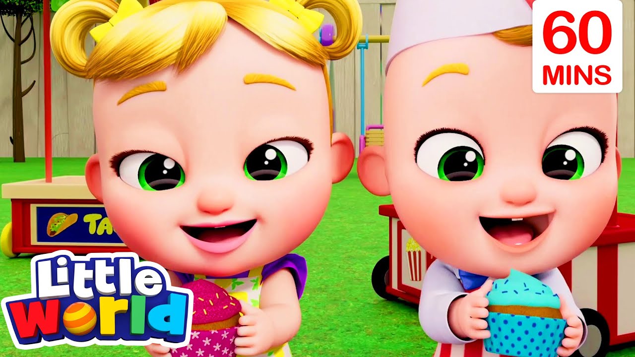Flavor Song | Little Angel | Cartoons for Kids - Explore With Me! - YouTube