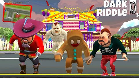 Dark Riddle Version 15.0.0 Mod Skin CAPTAIN HOOK Game Neighbor 2022 Part 107